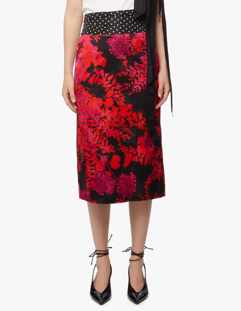 rinascente Dries Van Noten Sarai skirt