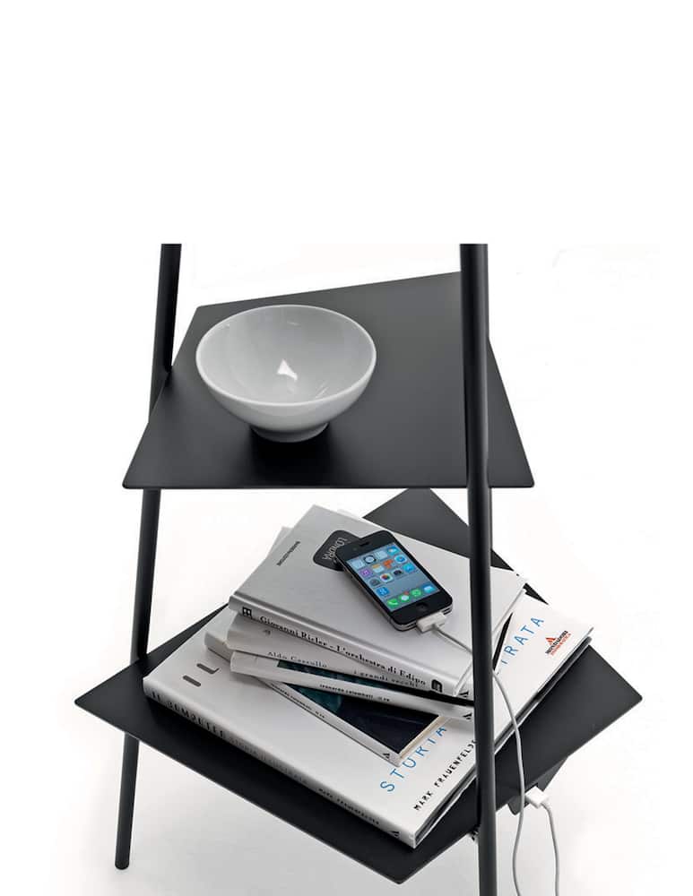 rinascente MOGG Tribeca lampada da pavimento - nero