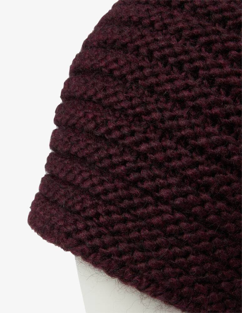 rinascente Rinascente Collection Elsa ribbed peruvian cap