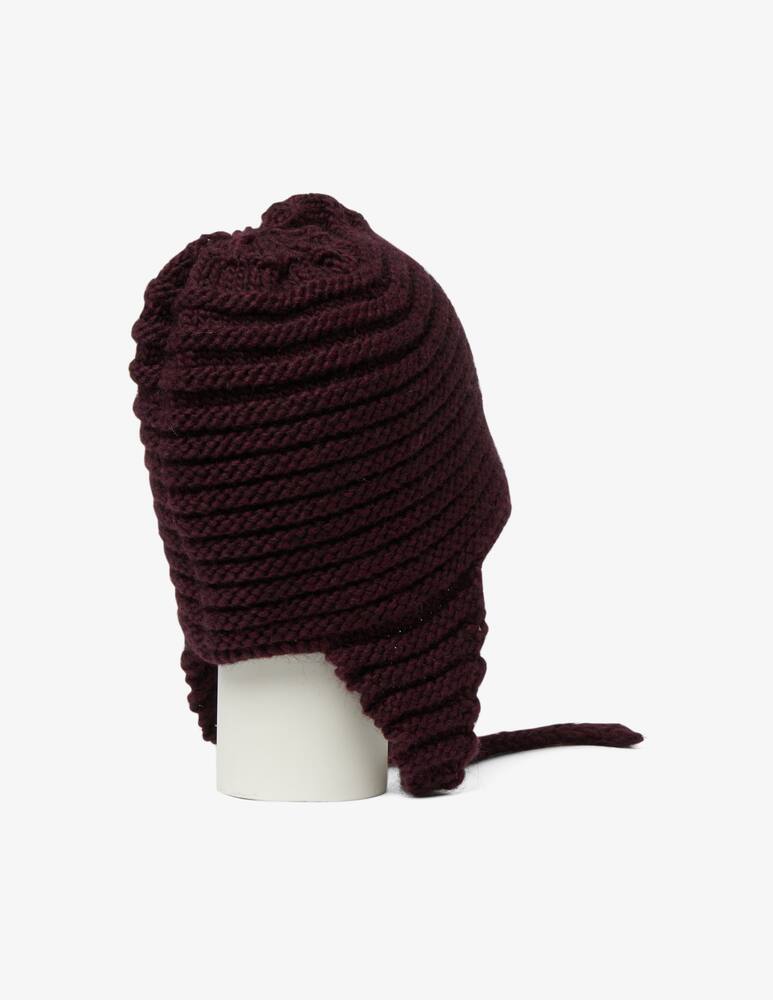 rinascente Rinascente Collection Elsa ribbed peruvian cap