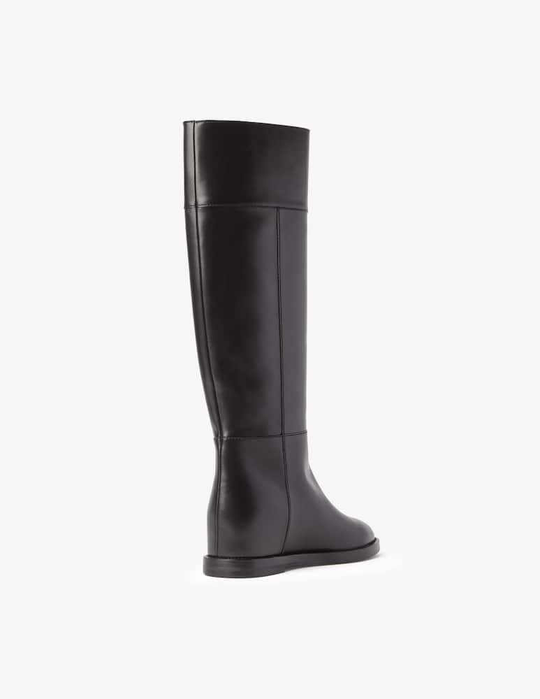 rinascente Casadei Stivali plateau con catena in rilievo - Nero