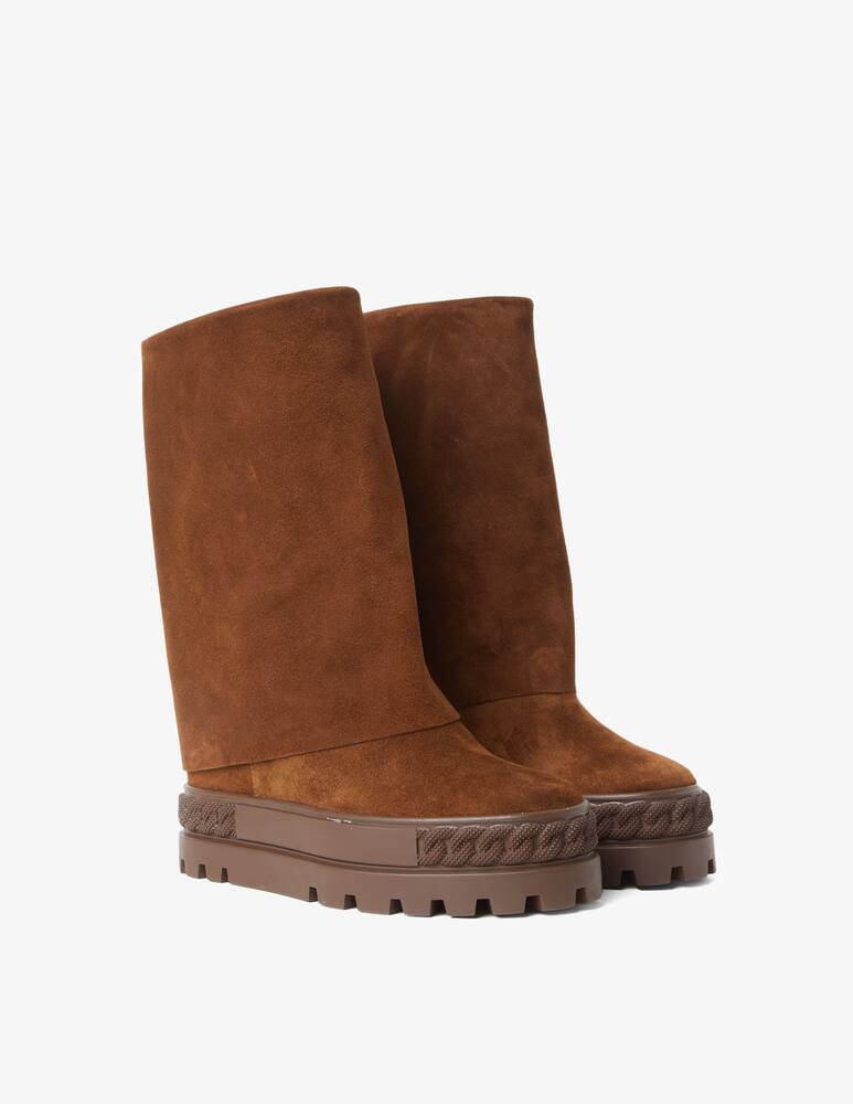 rinascente Casadei Stivaletto in pelle con risvolto