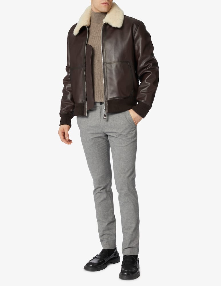 rinascente Ferrante English ribbed turtleneck