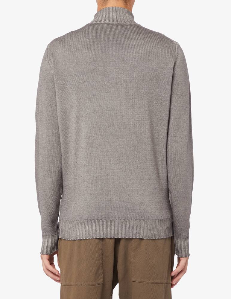 rinascente Ferrante Merino hal zipped jumper