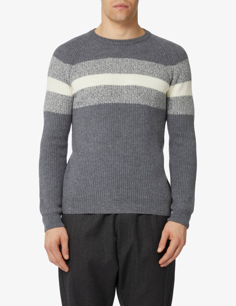 rinascente Ferrante Maglia girocollo in lana costa inglese