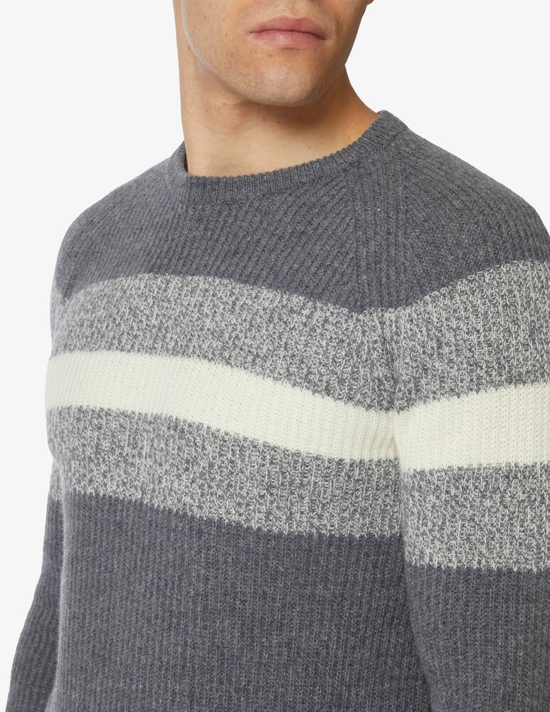 rinascente Ferrante Maglia girocollo in lana costa inglese