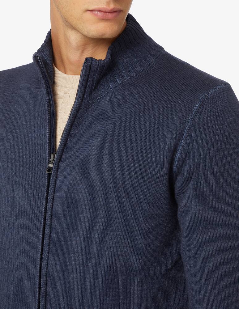 rinascente Ferrante Maglia in merino con cerniera