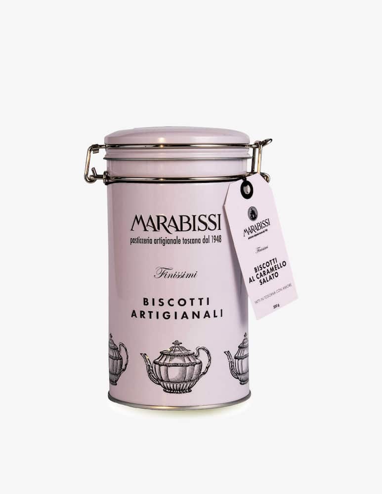 Marabissi Salted Caramel Biscuits Tin 200g - picture 1 Marabissi Salted Caramel Biscuits Tin 200g - picture 1