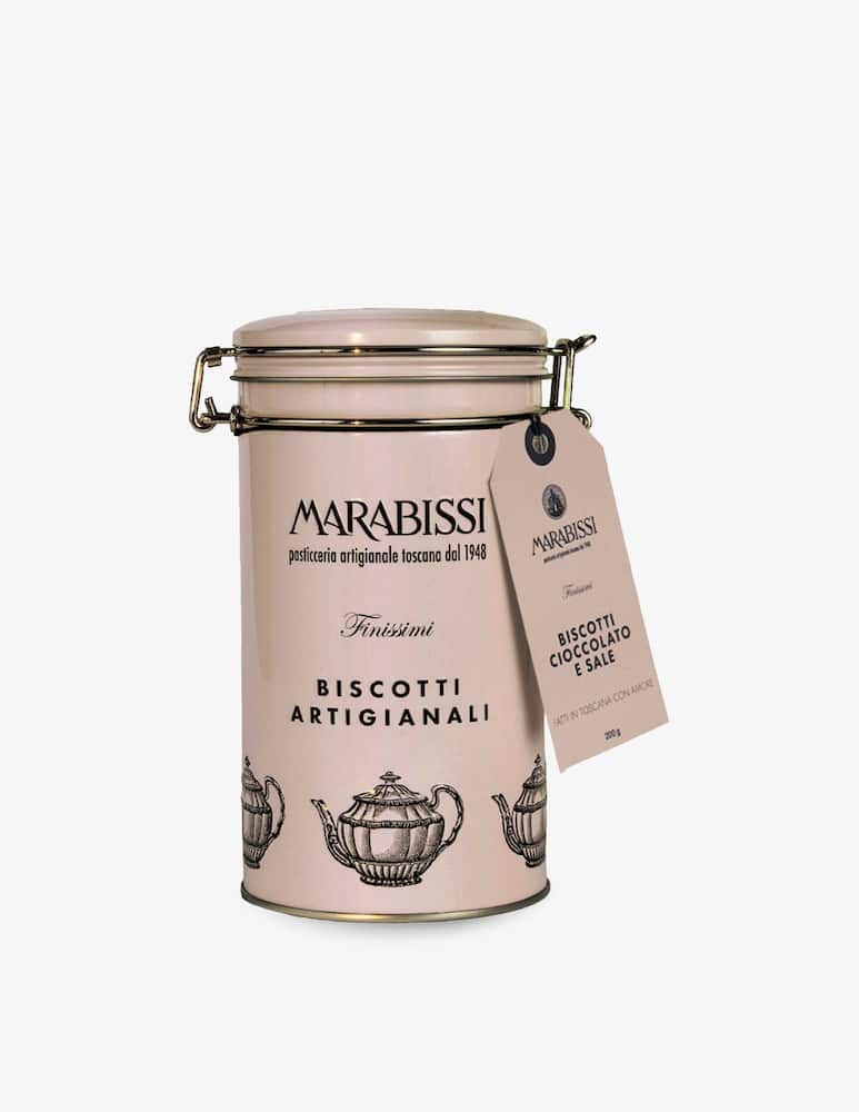 Marabissi Chocolate ans Salt biscuits Tin 200g - picture 1 Marabissi Chocolate ans Salt biscuits Tin 200g - picture 1