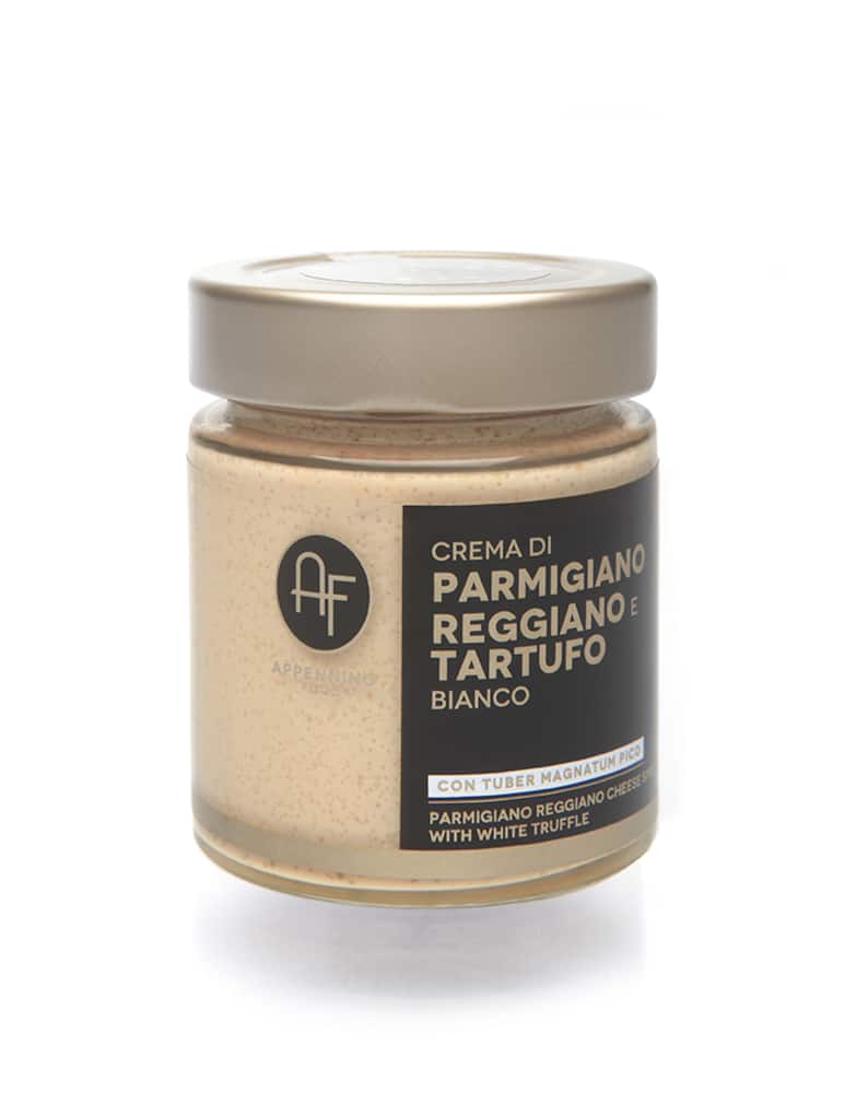 Appennino Food Group Crema di Parmigiano Reggiano e Tartufo Bianco - immagine 1 Appennino Food Group Crema di Parmigiano Reggiano e Tartufo Bianco - immagine 1