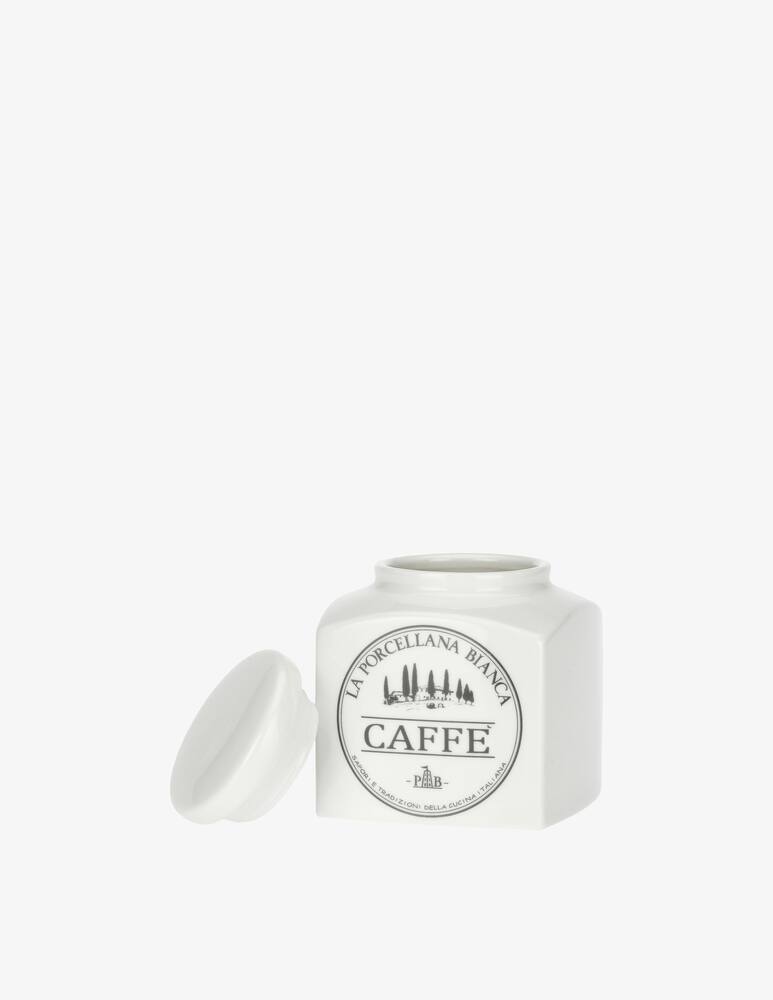 rinascente La Porcellana Bianca Conserva Barattolo Caffe 1,1 Lt.