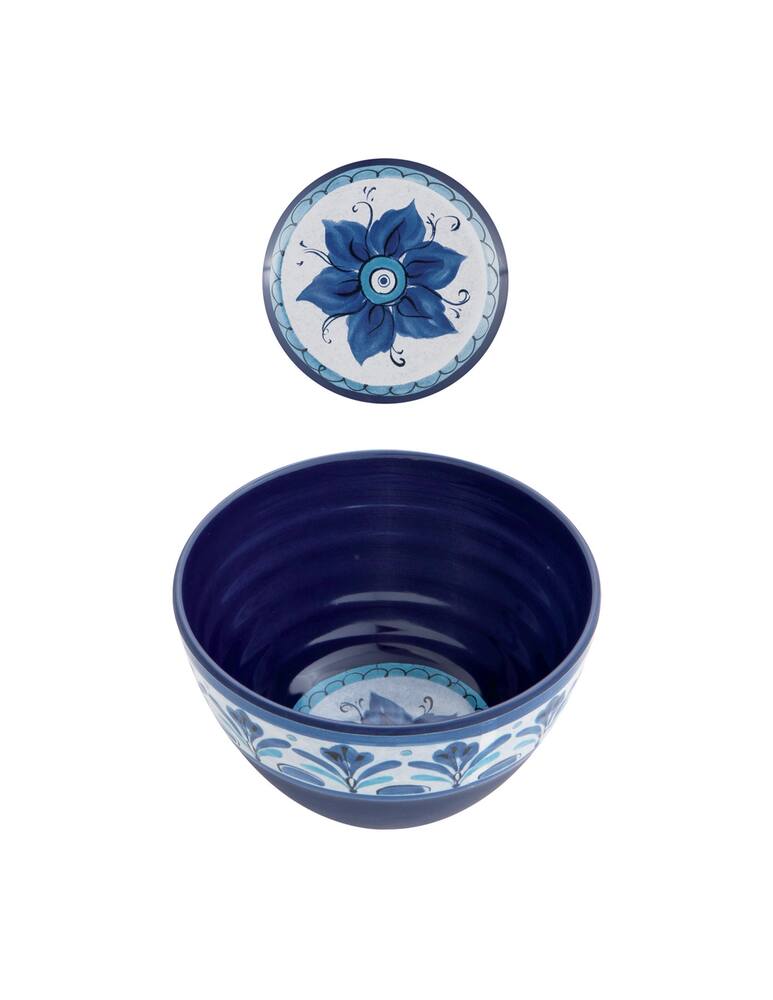 rinascente Touchmel Havana Blue Set 4 Ciotole Da Aperitivo - Blu