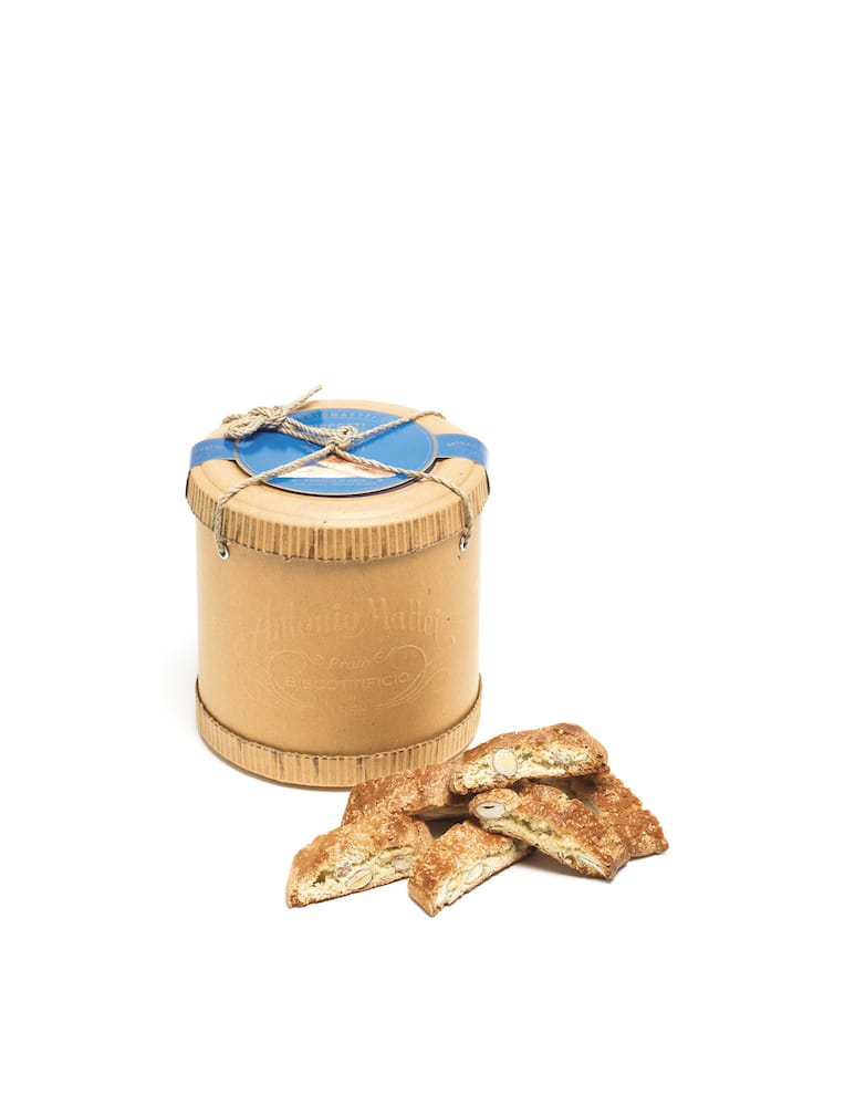Antonio Mattei Almond Biscuits Hatbox - picture 1 Antonio Mattei Almond Biscuits Hatbox - picture 1