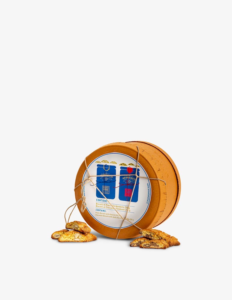 rinascente Antonio Mattei Biscotti di Prato alle mandorle e Cioccolato fondente 500g