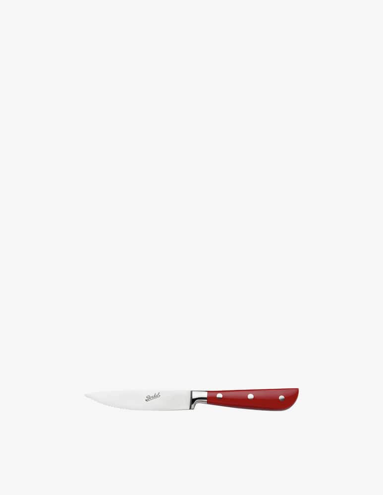 rinascente Berkel Classic Line Set of 2 Steak Knives 11 cm Red