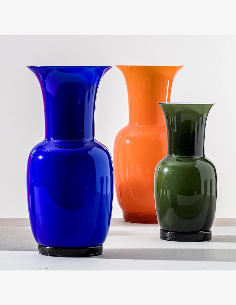 rinascente Venini Opalino Vaso - Blu