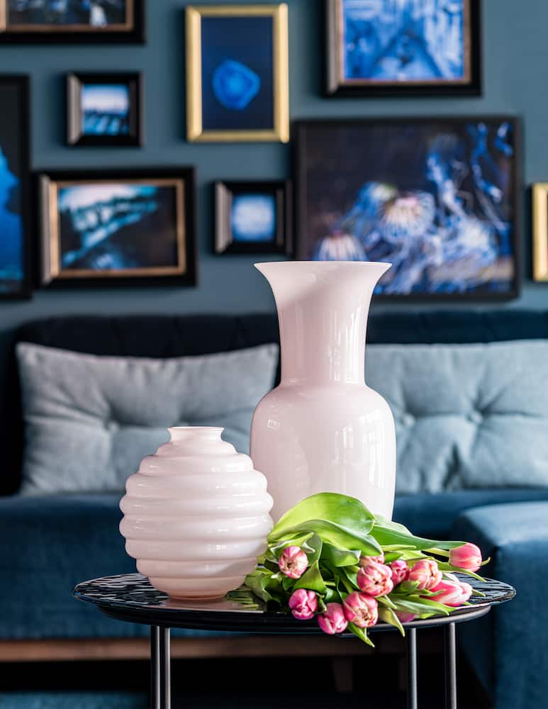 rinascente Venini Opalino Vaso - Rosa