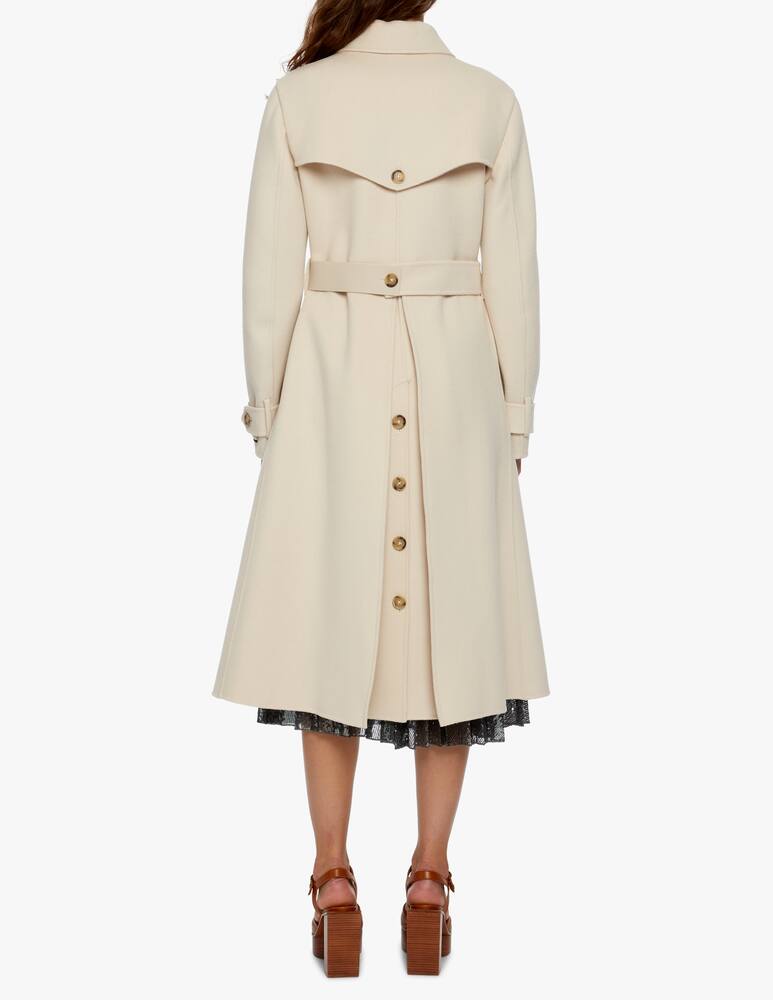 rinascente Sportmax Code Cappotto in lana Tenue