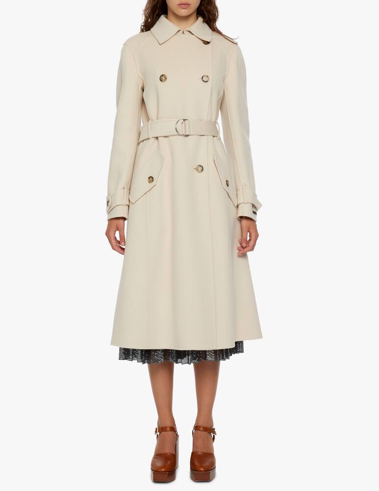 rinascente Sportmax Code Cappotto in lana Tenue