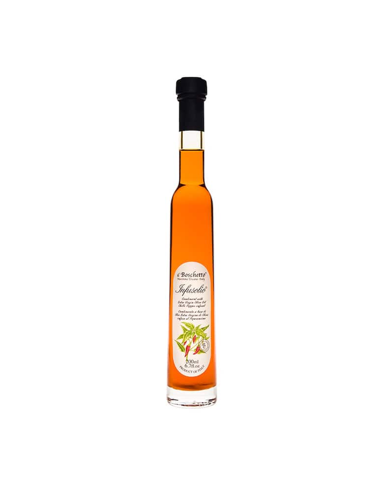 Boschetto Extra virgin olive oil infused with chili pepper 200 ml - picture 1 Boschetto Extra virgin olive oil infused with chili pepper 200 ml - picture 1