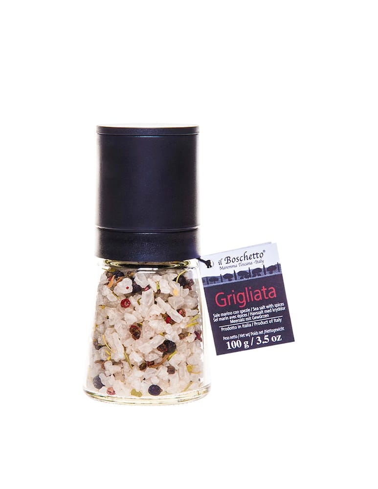Boschetto Salt grinder - Grilled: sea salt herbs and spices - picture 1 Boschetto Salt grinder - Grilled: sea salt herbs and spices - picture 1