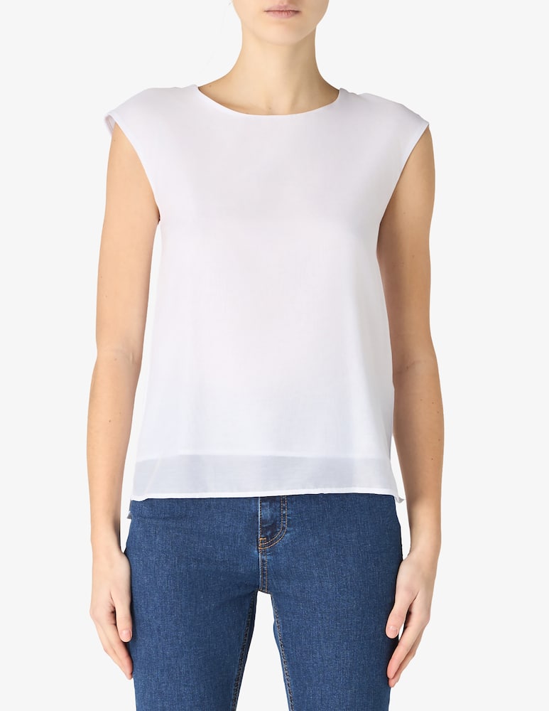 EMME Sleeveless jersey top - picture 1 EMME Sleeveless jersey top - picture 1