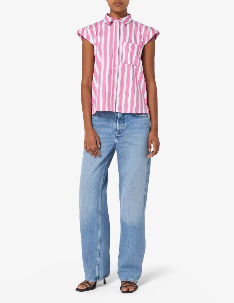 rinascente EMME Salmo stripe short-sleeve shirt
