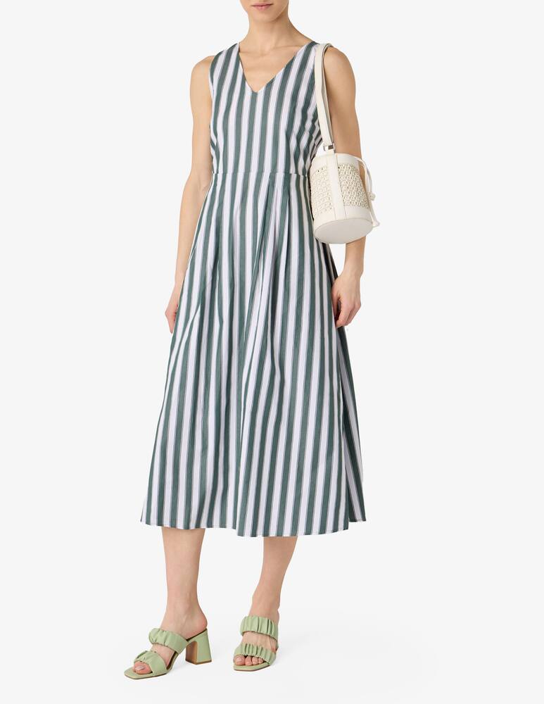 rinascente EMME Abito lungo a righe Banca