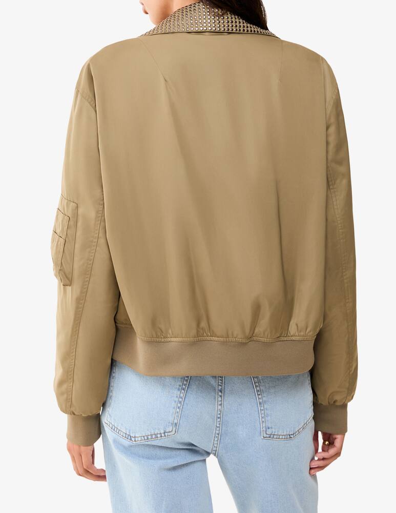 rinascente PENNYBLACK Bomber raso con borchie