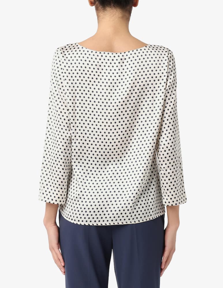 rinascente PENNYBLACK Blusa fluida a pois