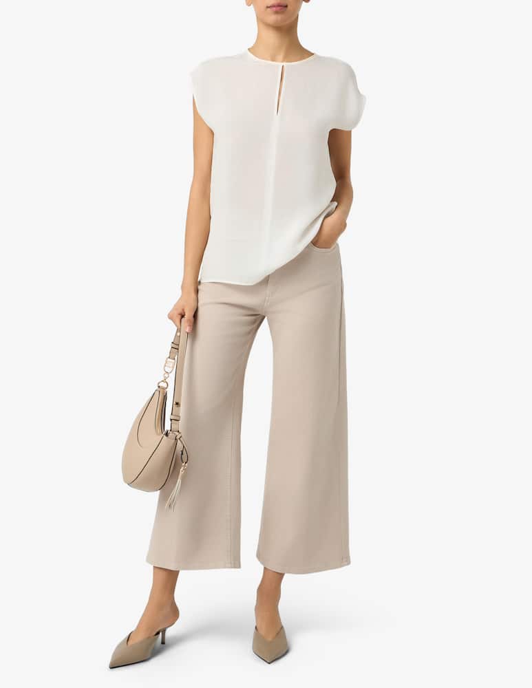 rinascente PENNYBLACK Cupro keyhole blouse