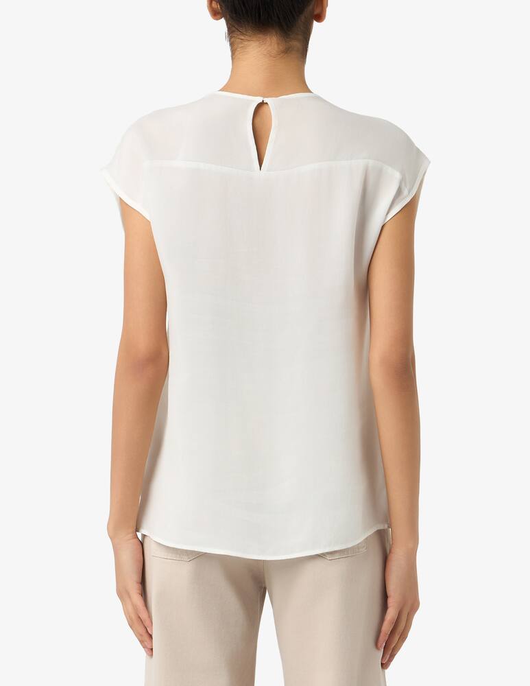 rinascente PENNYBLACK Cupro keyhole blouse