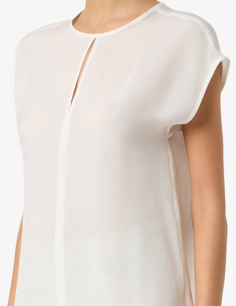 rinascente PENNYBLACK Cupro keyhole blouse
