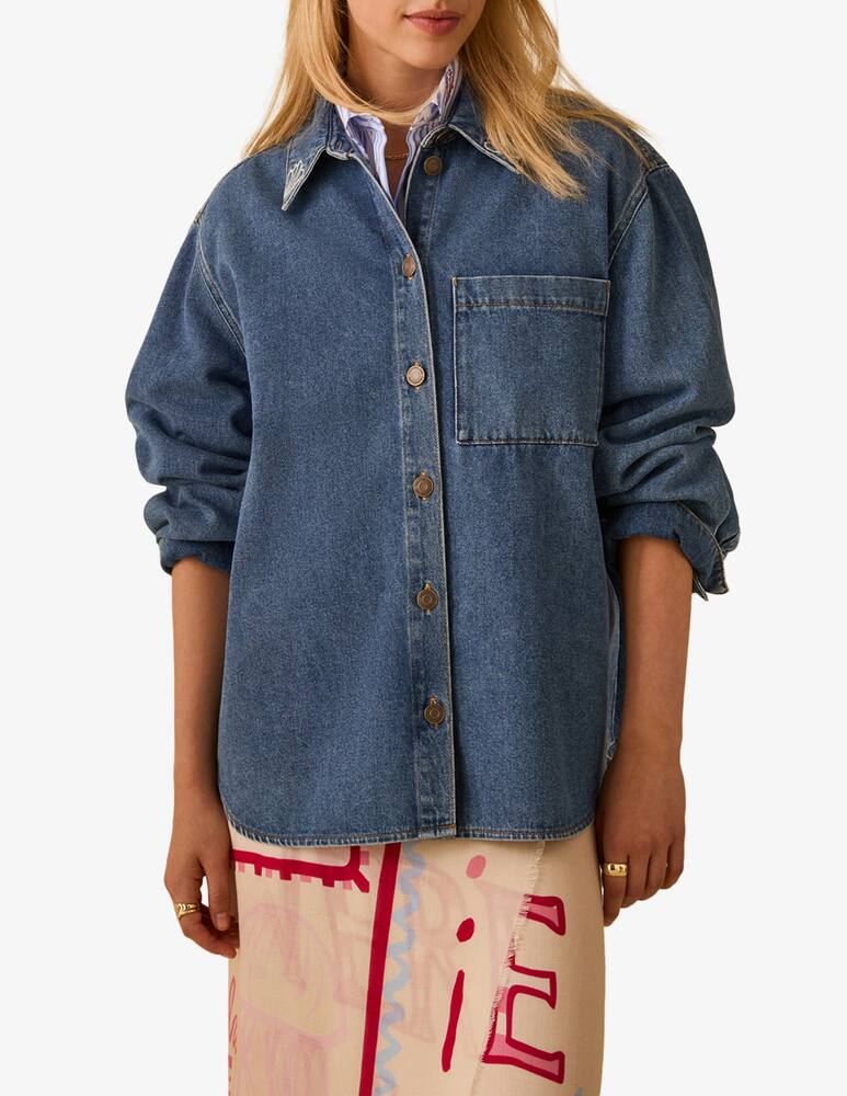PENNYBLACK Camicia in jeans PBBGELO - immagine 1 PENNYBLACK Camicia in jeans PBBGELO - immagine 1