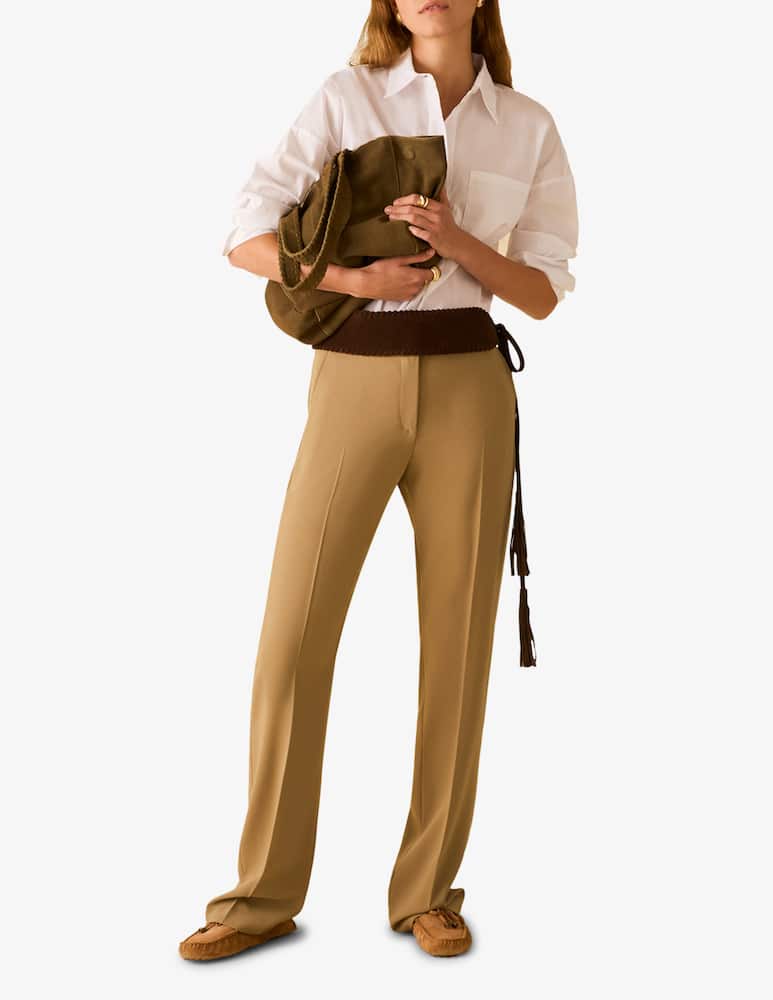 rinascente PENNYBLACK Pantaloni a zampa in twill bistretch