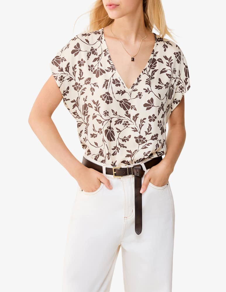 PENNYBLACK Blusa stampata in viscosa PBBCHIFFON - immagine 1 PENNYBLACK Blusa stampata in viscosa PBBCHIFFON - immagine 1