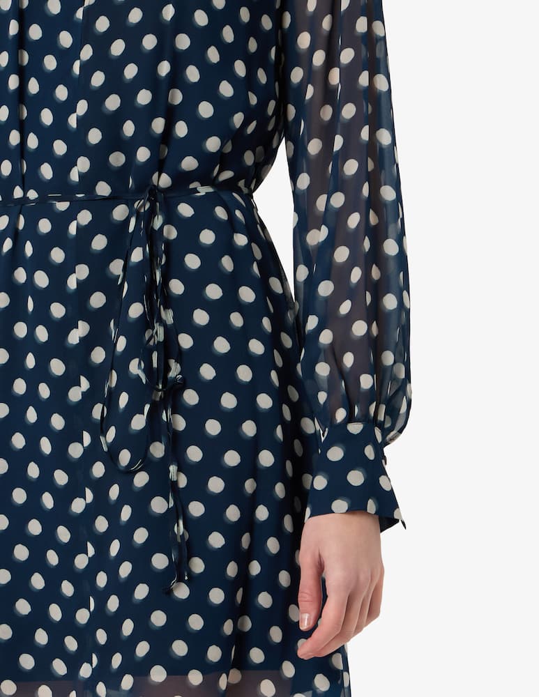 rinascente PENNYBLACK Polka dot georgette tunic dress