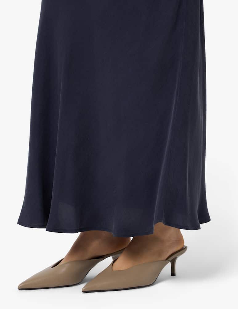 rinascente PENNYBLACK Abito lungo smanicato in cupro