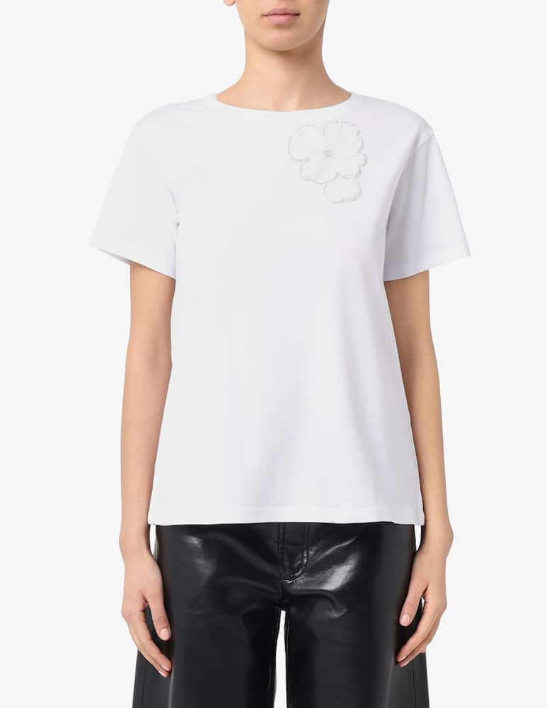 rinascente PENNYBLACK Flower strass t-shirt