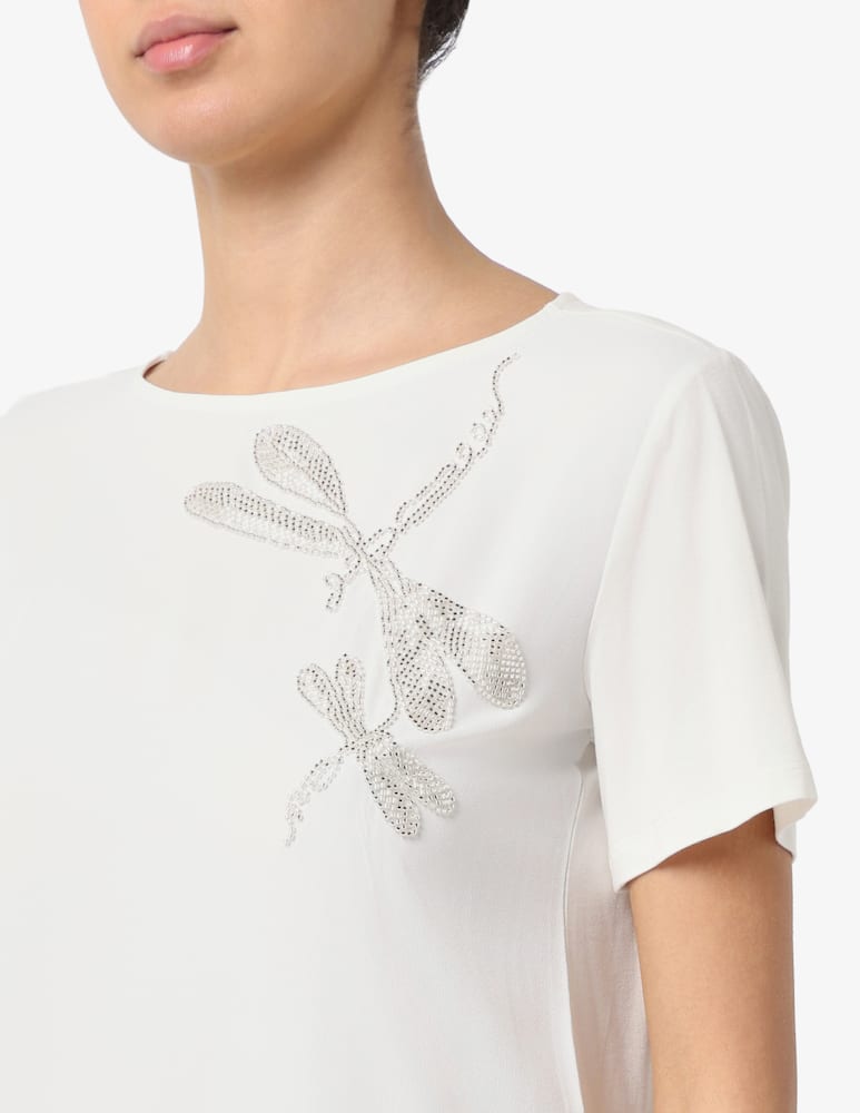 rinascente PENNYBLACK T-shirt con applicazioni gioiello