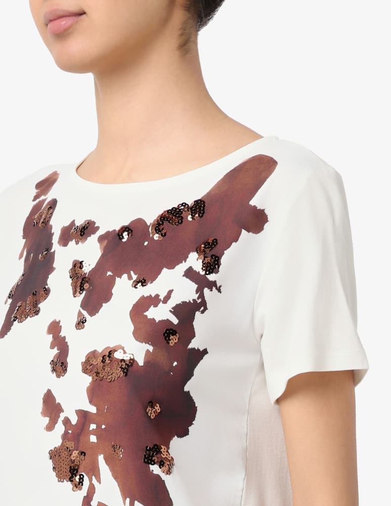 rinascente PENNYBLACK T-shirt manica corta strass