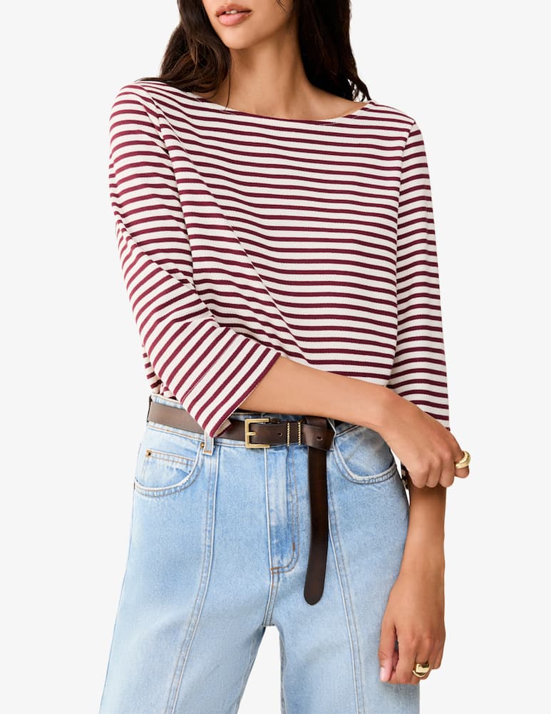 rinascente PENNYBLACK Striped piquet tee