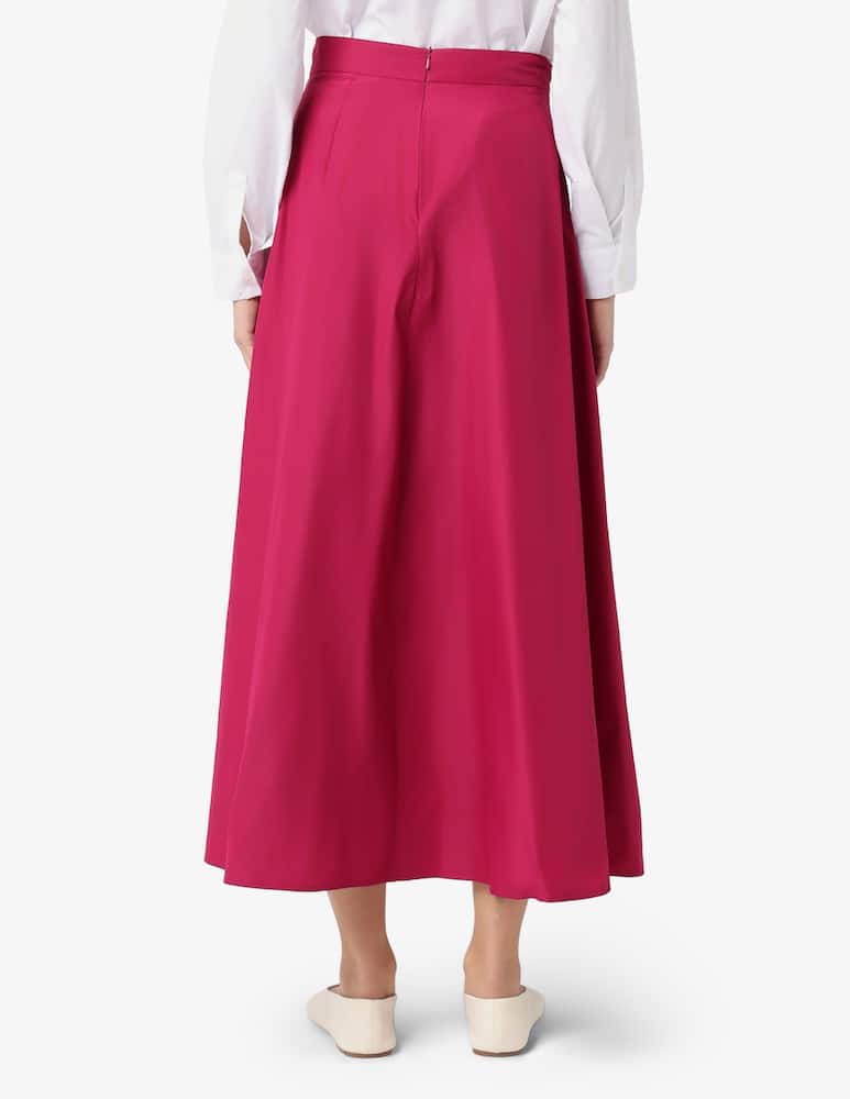EMME Taffeta long flared skirt EMMEBURNEA - picture 3 EMME Taffeta long flared skirt EMMEBURNEA - picture 3