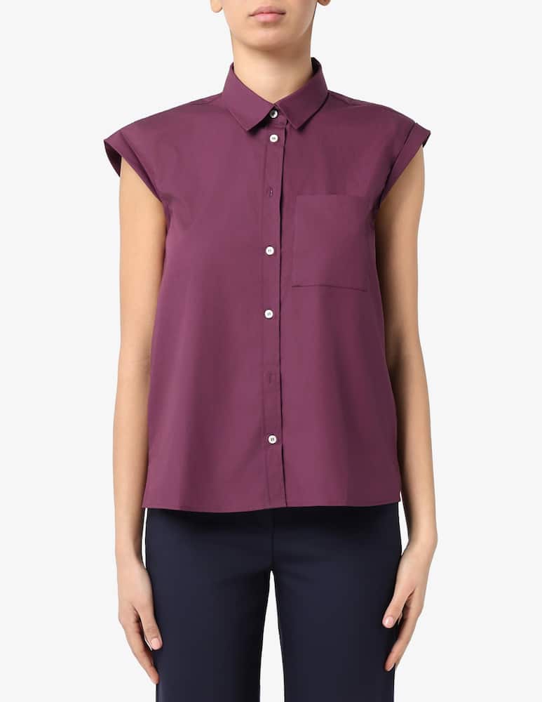 EMME Camicia a righe smanicata EMMPANTONE - immagine 1