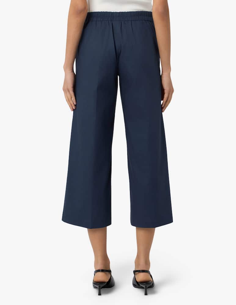 EMME Cropped gabardine trousers EMMDISCHI - picture 3 EMME Cropped gabardine trousers EMMDISCHI - picture 3