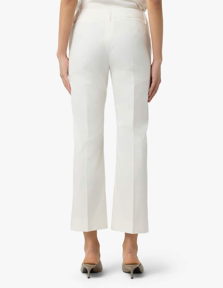 EMME Bootcut gabardine trousers EMMLEMBO - picture 3 EMME Bootcut gabardine trousers EMMLEMBO - picture 3