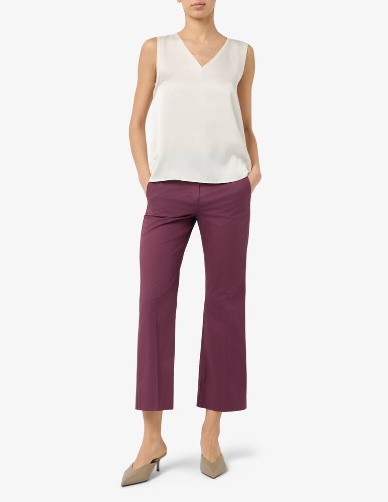 rinascente EMME Gabardine flared trousers