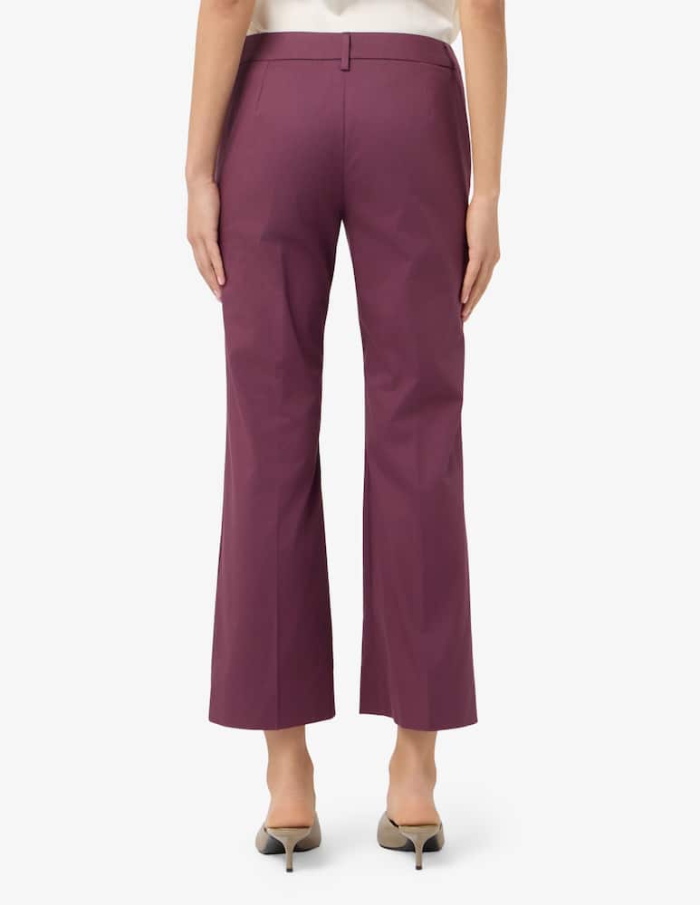 rinascente EMME Gabardine flared trousers