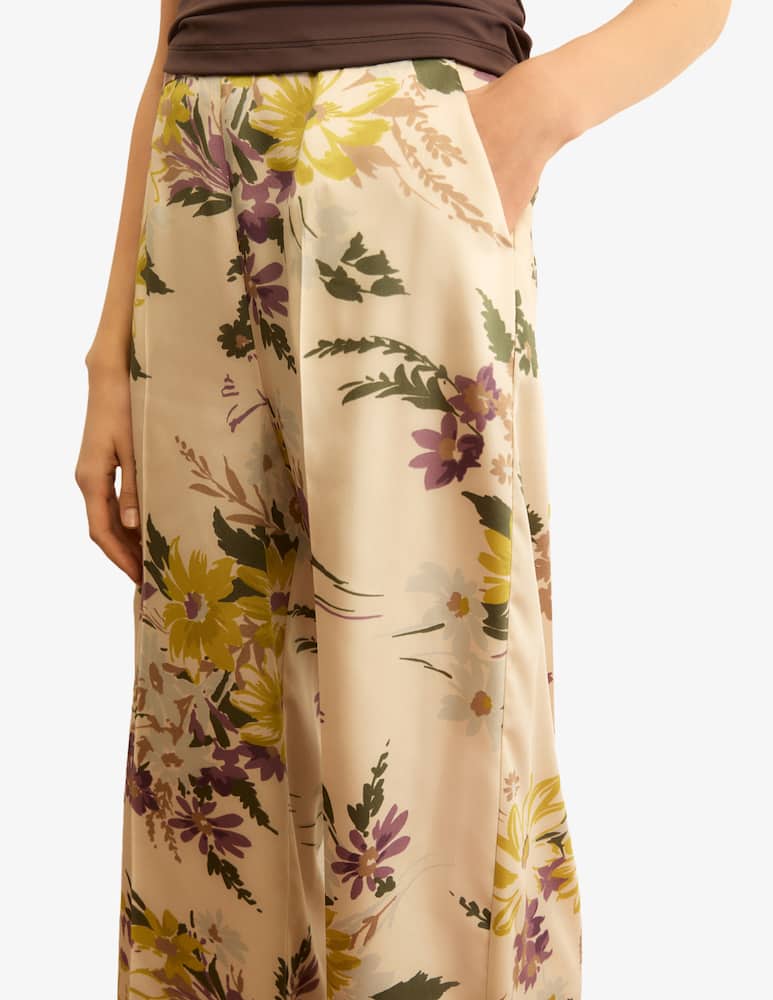 rinascente EMME Floral palazzo trousers