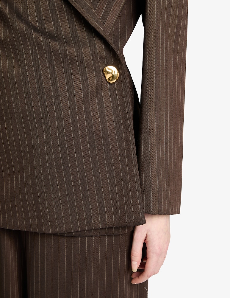 Marella Pinstriped blazer - picture 3